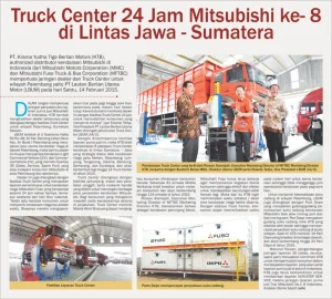 KTB RESMIKAN TRUCK CENTRE 24 JAM KE-8 DI LINTAS JAWA – SUMATERA (RP)