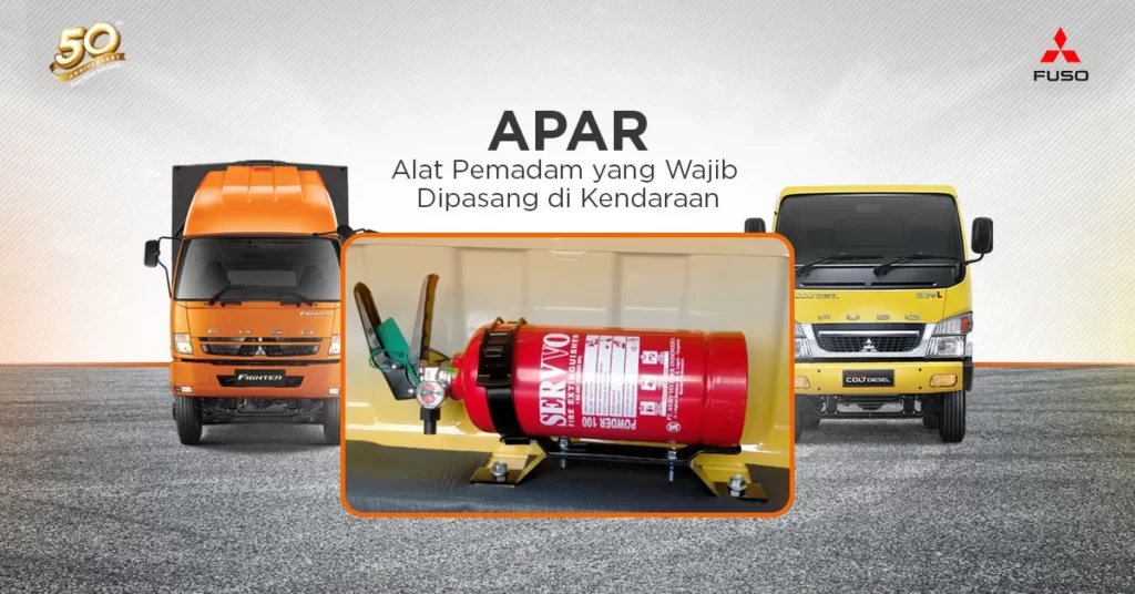 Alat Pemadam yang Wajib Dipasang di Kendaraan