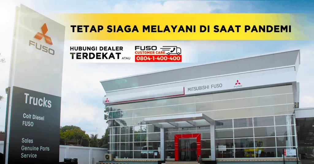 Fuso Siaga Melayani Service dan Sales saat Pandemi, Ini Beberapa Ketentuan yang Perlu Diperhatikan