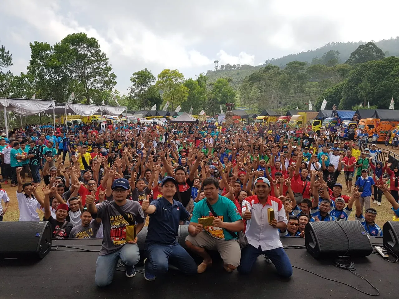 Komunitas Pecinta Truk Canter Mania Indonesia Community Gelar Jambore Nasional, Ajang Pamer Kendaraan Mitsubishi Fuso