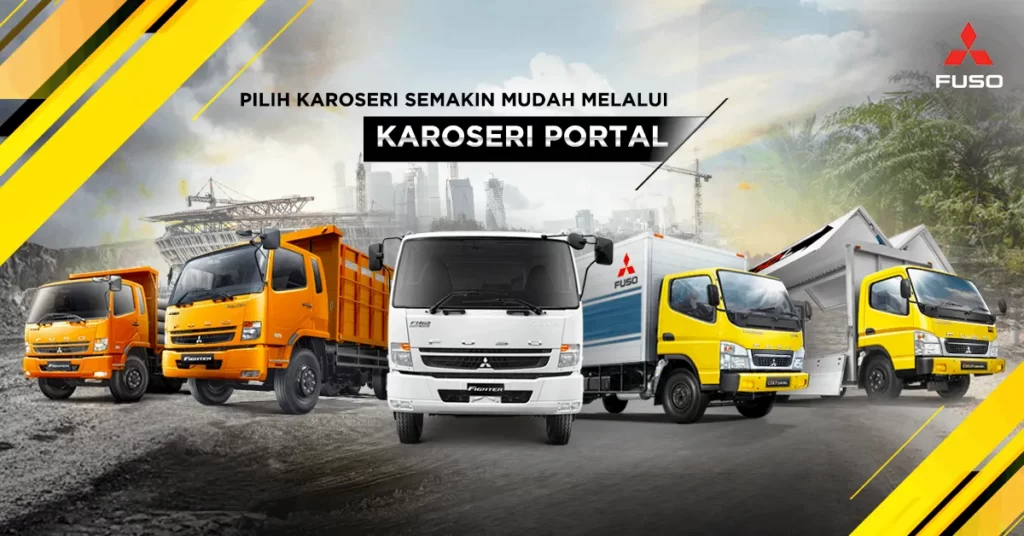 Mengenal Lebih Jauh Fitur Karoseri Portal Mitsubishi Fuso