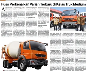 Fuso Perkenalkan Varian Terbaru di Kelas Truk Medium