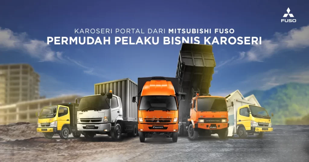 Karoseri Portal dari Mitsubishi FUSO Permudah Pelaku Bisnis Karoseri