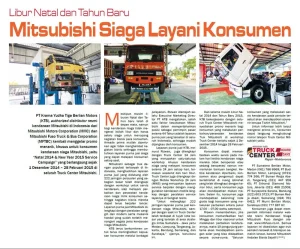 Libur Natal dan Tahun Baru Mitsubishi Siaga Melayani Konsumen