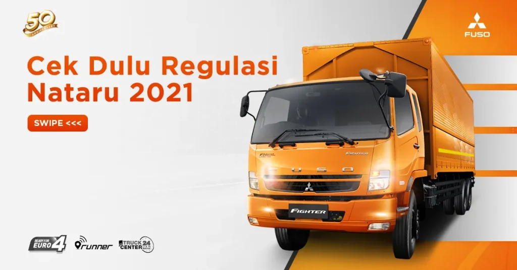 Regulasi Operasional Truk saat Hari Natal 2021 dan Tahun Baru 2022