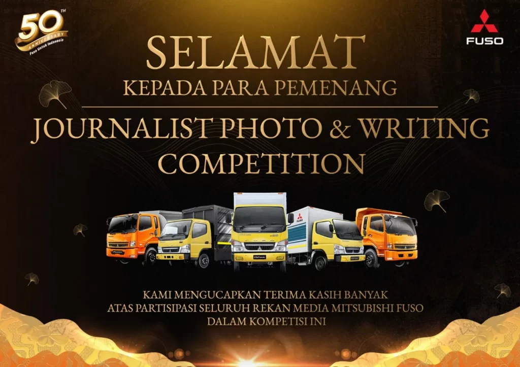 Pengumuman Pemenang Mitsubishi Fuso Journalists Writing and Photo Competition 2020