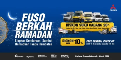 Siaga Ramadhan – Lebaran 2026, Mitsubishi Fuso Jamin Operasional Konsumen Lewat “Fuso Berkah Ramadhan”