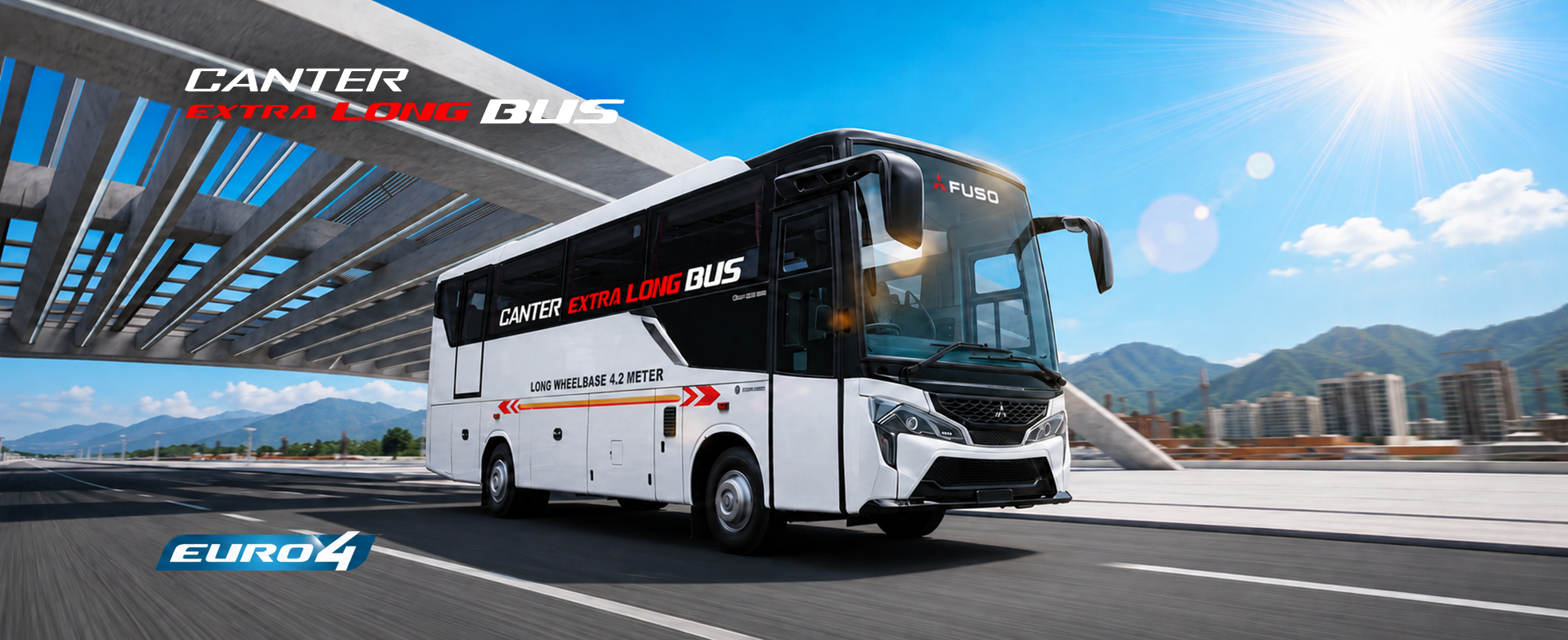 Canter Extra Long Bus