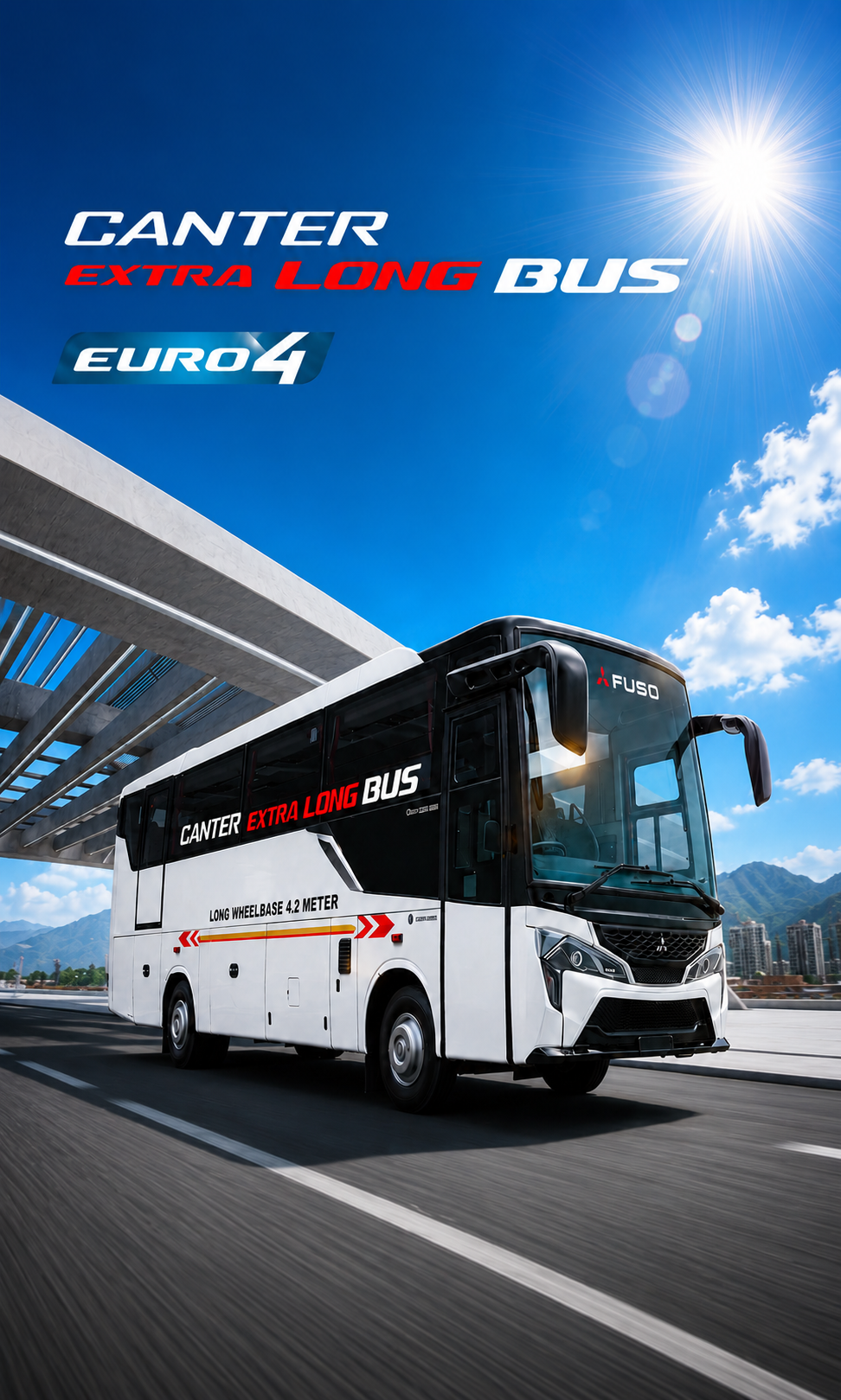 Canter Extra Long Bus