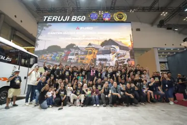 Semangat Kolaborasi Mitsubishi Fuso dengan Komunitas Canter Mania Indonesia Community