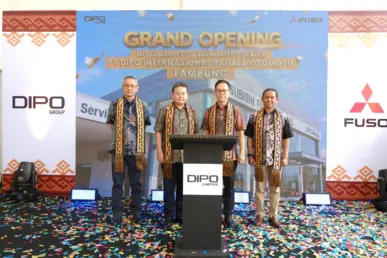Perkuat Jalur Distribusi di Gerbang Sumatera, Mitsubishi Fuso Resmikan Diler ke-224 PT DIPO Internasional Pahala Otomotif di Lampung